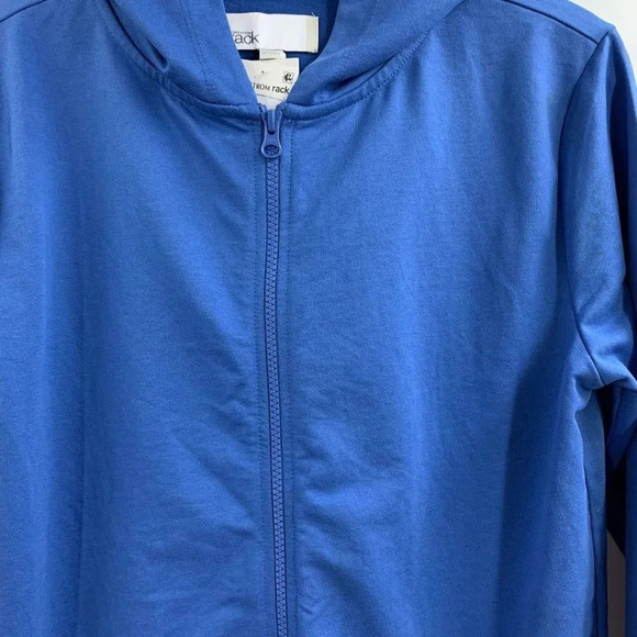 Nordstrom Women's Full Zip Long Sleeve Relaxed Hoodie Sweatshirt Size XXL NWT - Picture 4 of 12